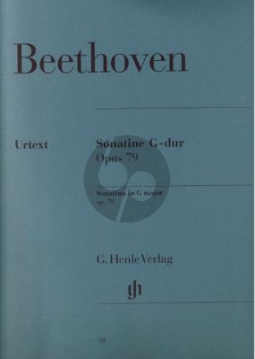Beethoven Sonatine G-dur Op.79 (edited by B.A.Wallner)