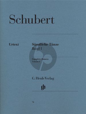 Schubert Samtliche Tanze vol.1 Klavier (Paul Mies) (Henle-Urtext)