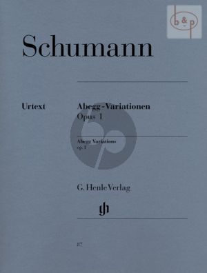 Abegg-Variationen Op. 1 Klavier