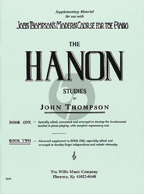 Thompson Hanon Studies Vol. 2 for Piano