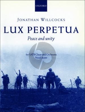 Willcocks Lux Perpetua SATB and Orchestra (Vocal Score)