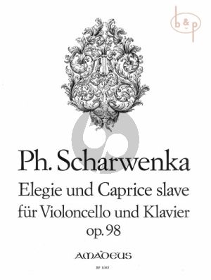 Scharwenka Elegie & Caprice Slave Op. 98 Violoncello und Klavier (Bernhard Pauler)