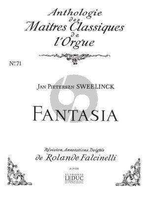Sweelinck Fantasia pour Orgue (Rolande Falcinelli)