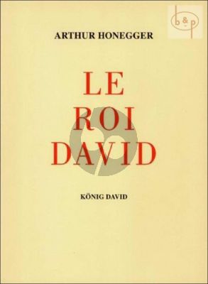Le Roi David H 37 Vocal Score