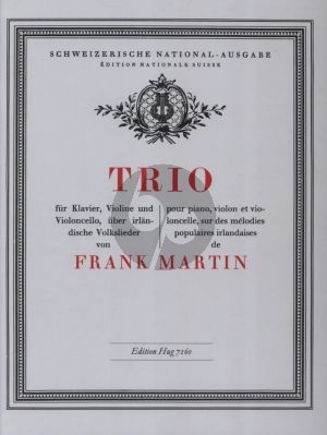 Martin Trio uber Irlandische Volkslieder fur Violine, Violoncello und Klavier