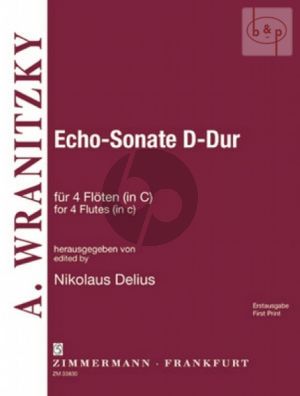 Echo Sonate D-dur (4 Flöten in C)