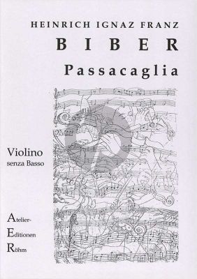 Biber Passacaglia g-minor Violin solo (with facsimile)