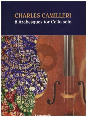 Camilleri 6 Arabesques Cello solo