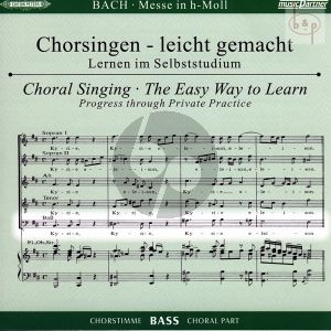 Messe h-moll (Hohe Messe) BWV 232 Bass Chorstimme