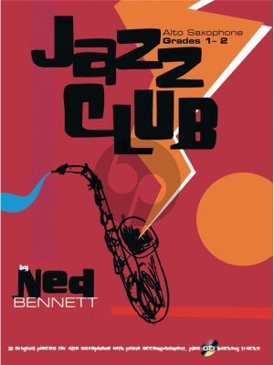 Bennett Jazz Club for Alto Saxophone (Bk-Cd) (Grade 1 - 2)