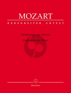 Mozart Variationen Klavier (Kurt Fischer) (Barenreiter-Urtext)