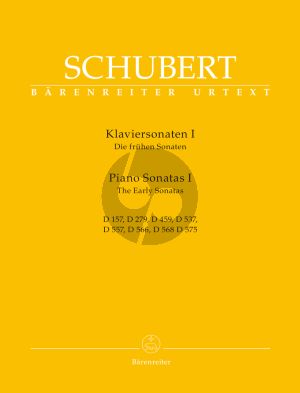 Schubert Sonaten Vol.1 Die Frühen Sonaten - The Early Sonatas Klavier (Walburga Litschauer)
