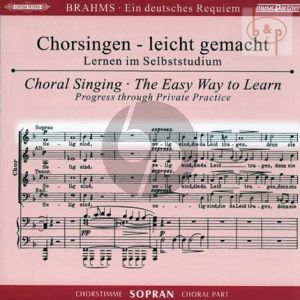 Ein Deutsches Requiem Op.45 Sopran Chorstimme