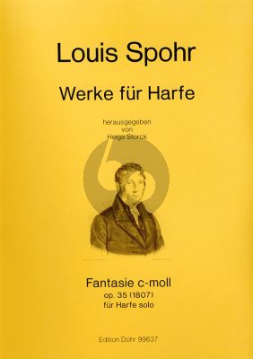 Spohr Fantasie c-moll Op.35 Harfe (Helga Storck)