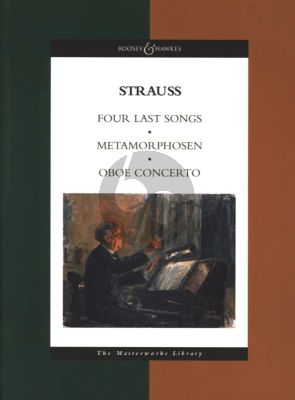 Strauss 4 Last Songs-Metamorphosen-Oboe Concerto for Orchestra Full Score (Boosey Masterworks Library)