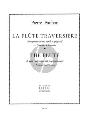 La Flute Traversiere Vol. 2 Preparatoire a elementaire
