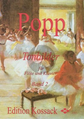 Popp Tonbilder Vol.2 (In leichter Spielart) Flöte-Klavier (Widdermann) (Grade 3)