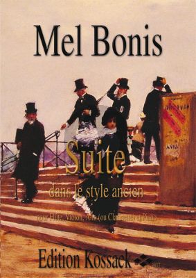Bonis Suite dans le Style Ancien Op.127 No.1 Flute-Violin-Viola or Clarinette in B and Piano (Score/Parts)