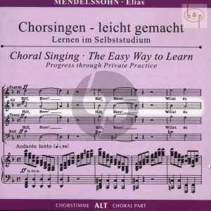 Elias Op.70 Alt Chorstimme (2 Cd's)