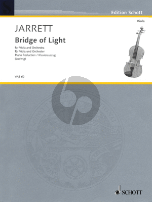 Jarrett Bridge of Light (1990) Viola-Orchestra Piano Reduction by Claus D. Ludwig