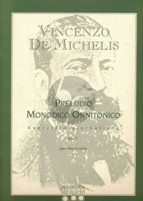 Michelis Preludio Monodico Onnitonico Op.91 (edited by Maurizio Bignardelli)