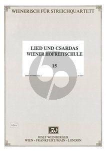 Wienerisch Vol.15 Lehar Lied & Csardas & Schmid Wiener Hofreitschule Op.286 2 Vi.-Va.-Vc. (Stimmen)