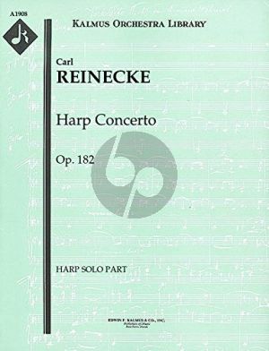 Reinecke Concerto e-minor Op.182 Harp and Orchestra (Solo Part)