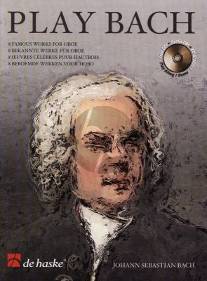 Play Bach for Oboe (Bk-Cd (arr. by Wim Stalman) (grade 4 - 5)