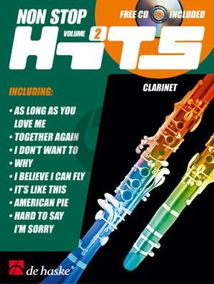 Non Stop Hits Vol.2 Clarinet (Bk-Cd) (Geusebroek-Kastelein)