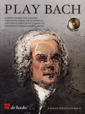 Play Bach for Clarinet (Bk-Cd) (arr. by Wim Stalman) (grade 4 - 5)