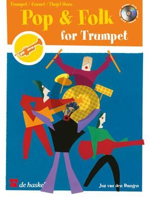 Dungen Pop & Folk for Trumpet (Bk-Cd) (easy-interm.)