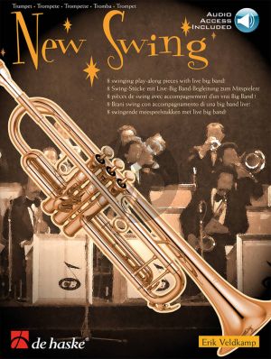Veldkamp New Swing for Trumpet (8 Swinging Pieces with a Live big Band) (Book with Audio online)
