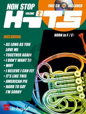 Non Stop Hits Vol.2 Horn (F/Eb) (Bk-Cd) (Geusebroek-Kastelein)