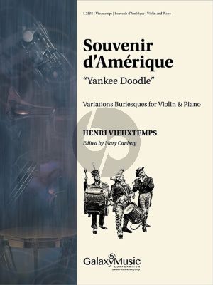 Vieuxtemps Souvenir d'Amerique OP. 17 "Yankee Doodle" Violin and Piano