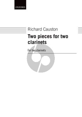 Causton 2 Pieces for 2 Clarinets (1995)