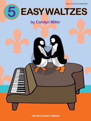 Miller 5 Easy Waltzes for Piano