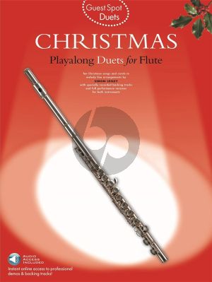 Album Guest Spot Christmas Duets for Flute Book with Audio Online