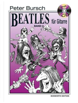Beatles für Gitarre Vol. 2 (Bk-Cd) (arr. Peter Bursch)