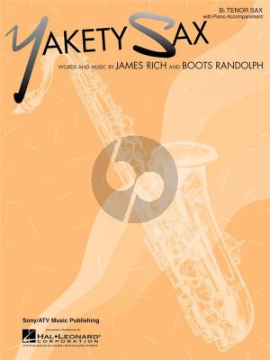 Randolph Yakety Sax B Flat Tenor Saxophone with Piano Accompaniment