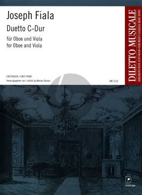 Fiala Duetto C-dur Oboe-Viola (Werner Rainer)