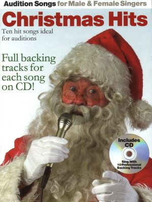 Audition Songs for Male & Female Vocalists: Christmas Hits (Bk-Cd)