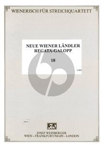 Wienerisch Vol.18 Lanner Neue Wiener Landler Op.1 & Regatta-Galopp Op.134 2 Vi.-Va.-Vc. (Stimmen)