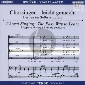 Stabat Mater Op. 58 Tenor Chorstimme CD