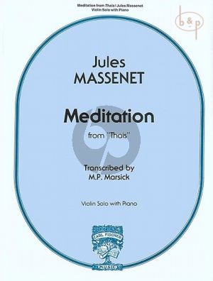 Meditation (Thais) Violin and Piano