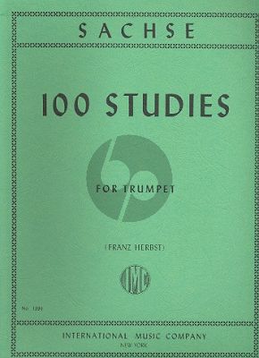 Sachse 100 Studies for Trumpet (Fritz Herbst)