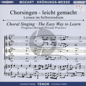 Missa C-dur KV 317 (Kronungs-Messe) (Soli-Chor-Orch.) (Tenor Chorstimme)
