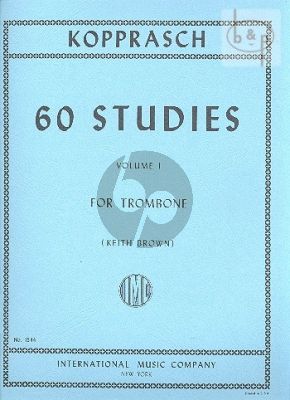 60 Studies for Trombone Vol.1