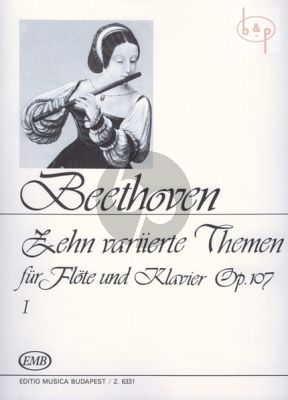 10 Variierte Themen Op.107 Vol.1 (Piano with Flute)