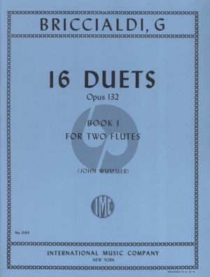Briccialdi 16 Duets Op.132 Vol.1 2 Flutes (John Wummer)