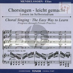 Elias Op.70 Tenor Chorstimme (2 Cd's)